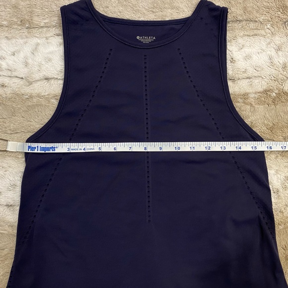 Athleta Foothill Seamless Tank Size XS Color Navy - Picture 7 of 10